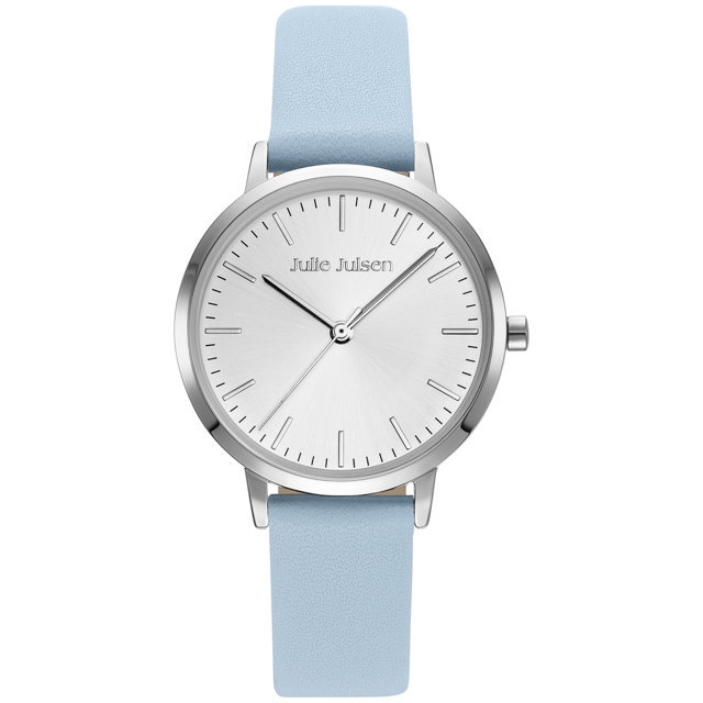 JULIE JULSEN Basic Hellblau, Damenuhr JJW1027SL-01