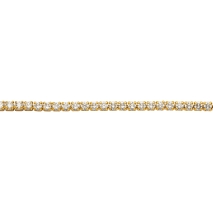 Silberarmband vergoldet, Damenarmband, 250748