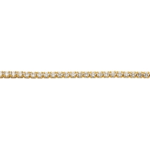 Silberarmband vergoldet, Damenarmband, 250748